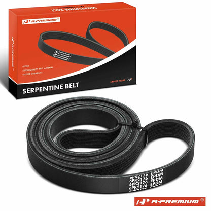 Serpentine Belt for Ford Focus 2003–2007 (0089971792, 0089976992, K060858)