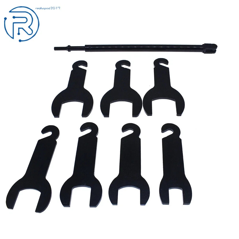 Pneumatic Fan Clutch Wrench Set for Ford GM Chrysler Jeep (43300)