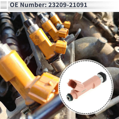 Fuel Injector No. 23209-21091 for Toyota Prius C (2012–2019) 1 Pc Pink