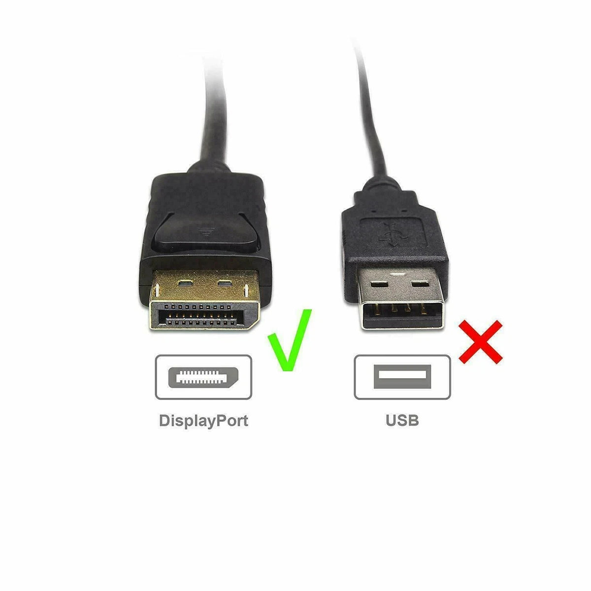 DisplayPort to HDMI Adapter Cable for Various Devices
