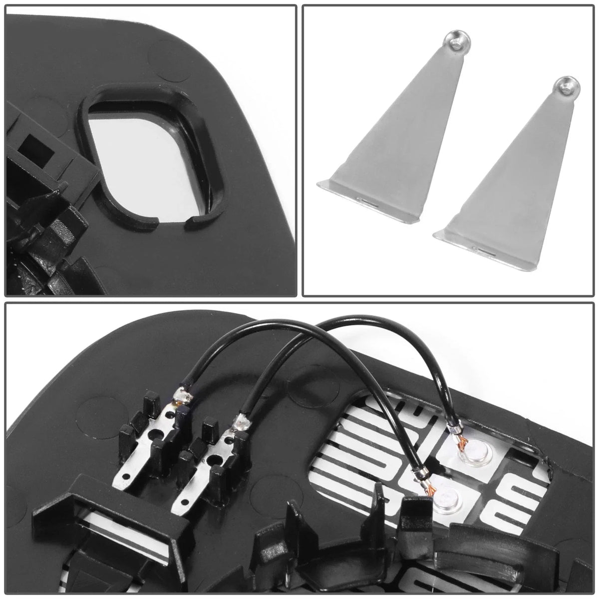 Side Mirror Glass for Jeep Renegade (2015–2023) Heated Glass, Driver Left