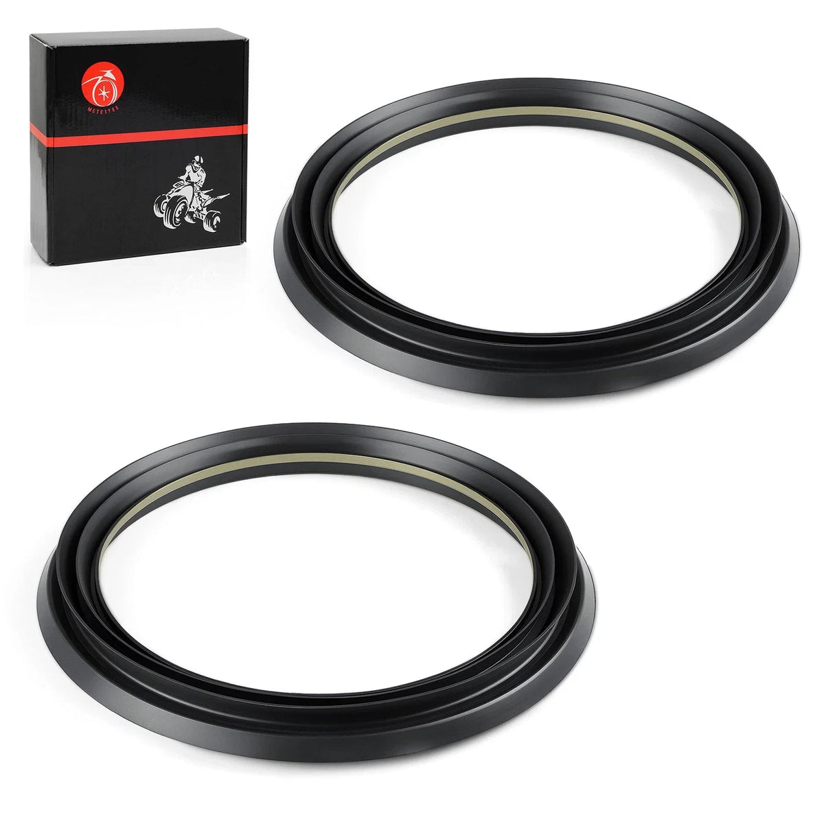 2X Front Brake Drum Seal for Honda Rincon 650 TRX650FA FGA (2003–2005) 91261-HN5-671