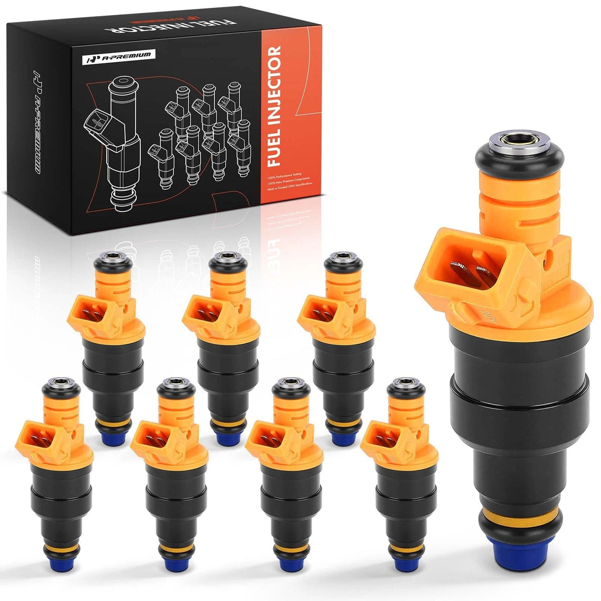 Set of 8 Fuel Injectors for Ford Lincoln Mercury
