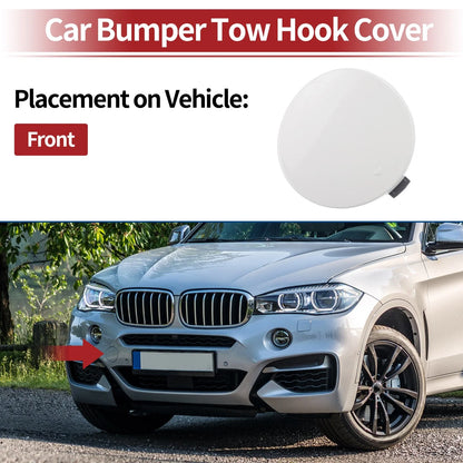 Tow Hook Cover for BMW X6 F16 M (2015–2019) No. 51118065933 White
