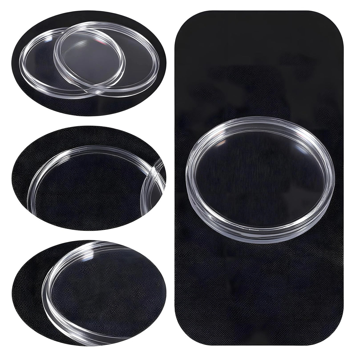 20X 38mm Acrylic Coin Holders for Morgan Silver Dollar