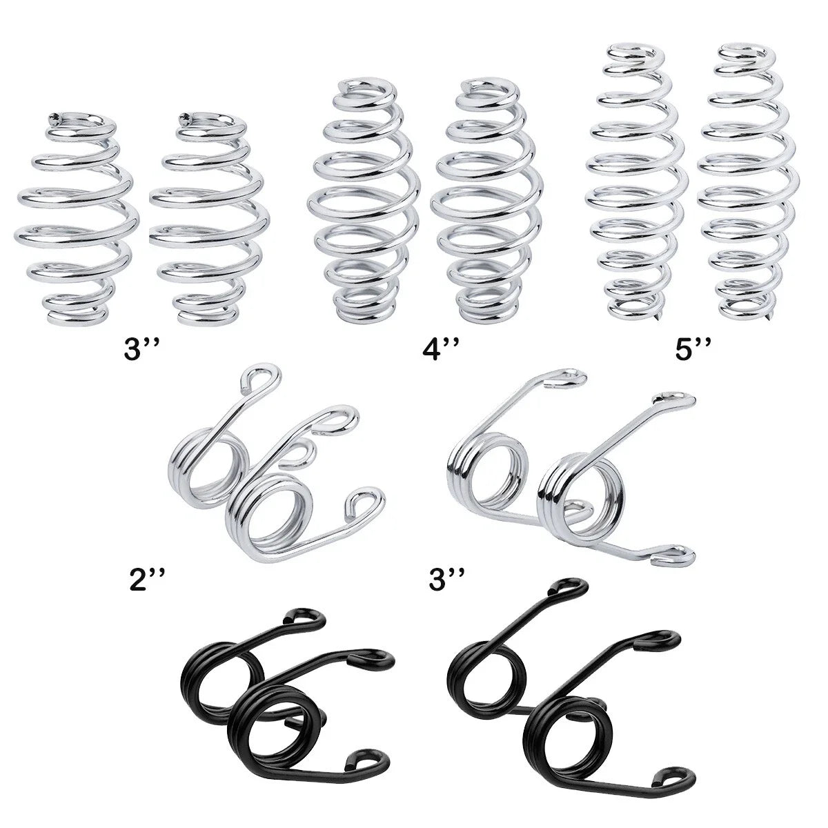 2" 3" 4" 5" Solo Driver Seat Springs for Harley Sportster