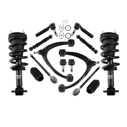 14x Front Complete Struts Control Arms Kit for Chevrolet Suburban 1500 (2007–2014)