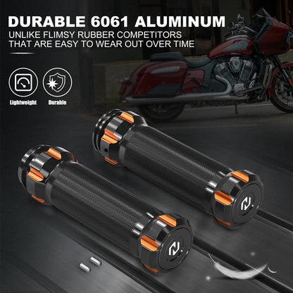 Handlebar Hand Grips for Harley Street Glide FLHXS CVO Limited FLHTKSE (2014–2020)