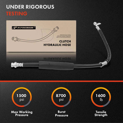 Clutch Hydraulic Hose Line for Mitsubishi Lancer (2002–2007) MR594664, H621891, 2209049