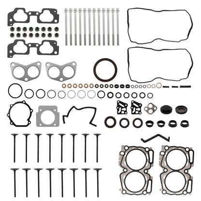 Full Engine Head Gasket & Valve Set for Subaru Impreza 2.5i (2006–2011)