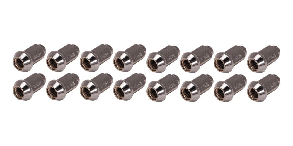 16pk Tapered Chrome Lug Nut 10mm x 1.25mm Thread Pitch for ITP25110