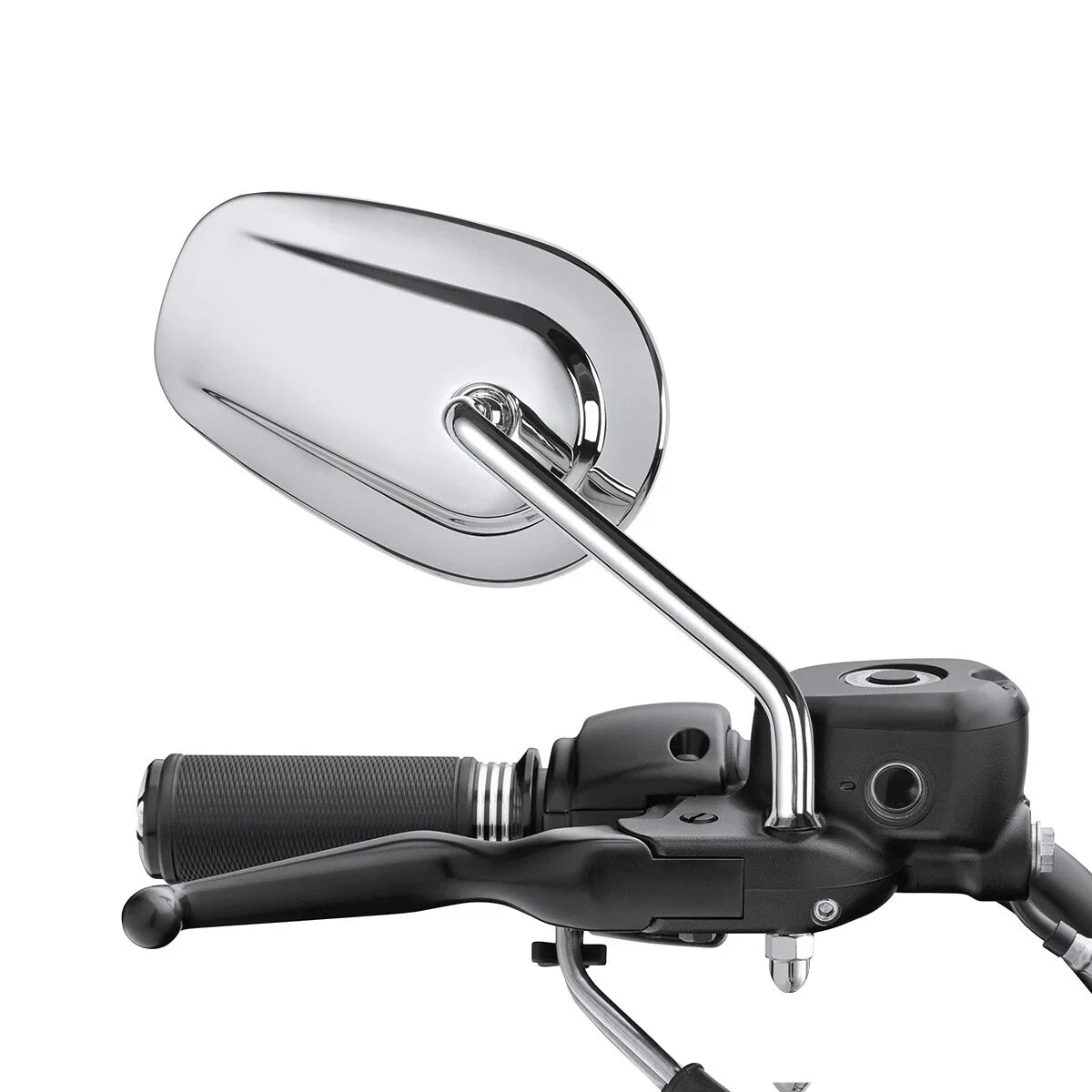 Chrome Rearview Mirrors for Harley Touring FLHT FLHR Road King FLHTC