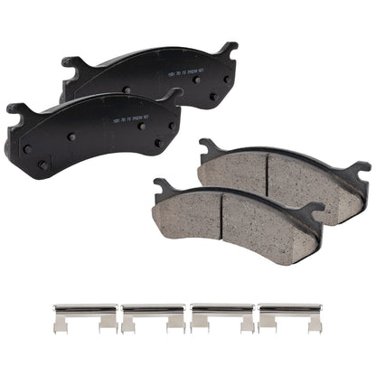 Rear Disc Brake Rotor and Pad Kit for Chevrolet Silverado 2500 HD (2001–2010)