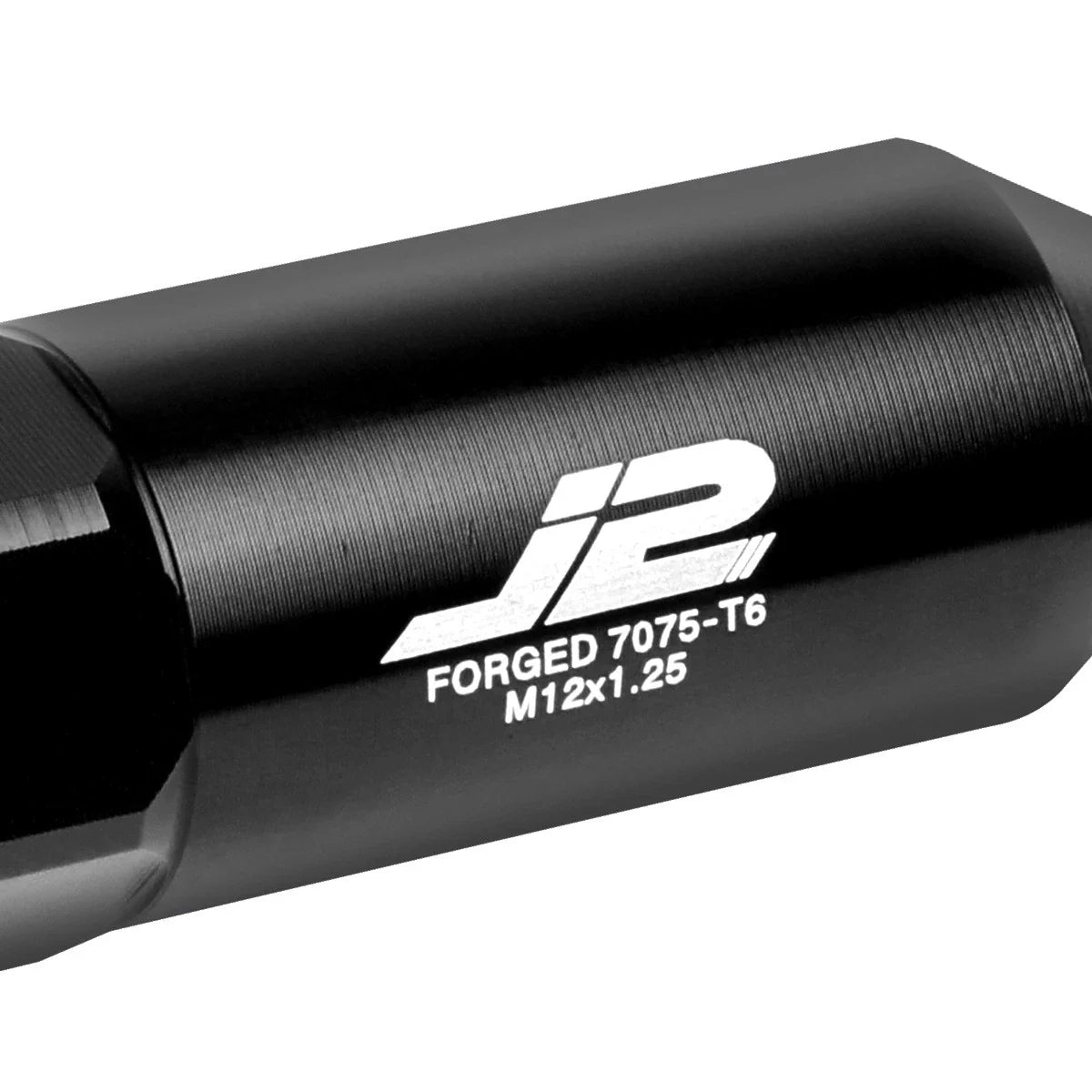 20Pc J2 7075 Forged Aluminum M12x1.25 Spiked End Lug Nut Set for Universal