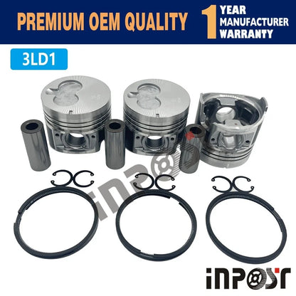 3LD1 Overhaul Rebuild Kit for Isuzu SH30 Excavator (Excavator Parts)
