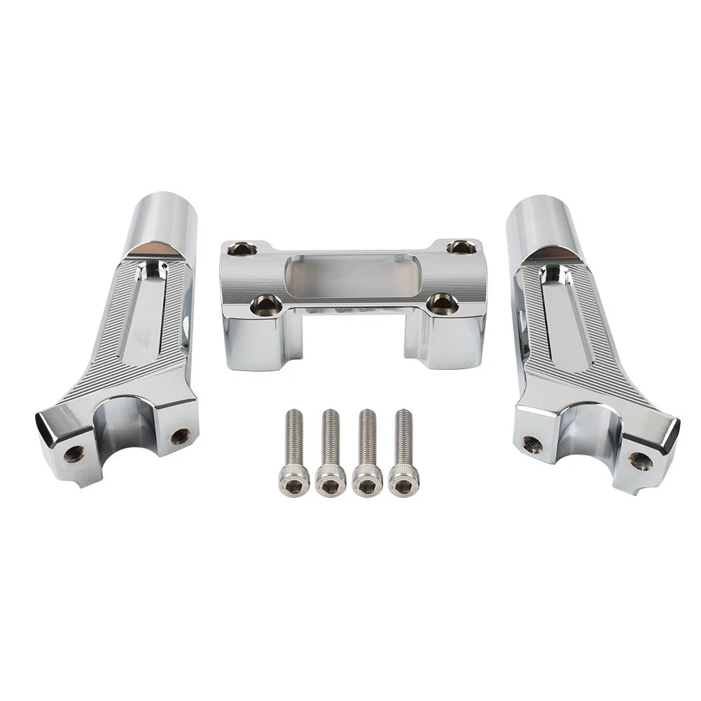 6 Inch Pullback Handlebar Riser for Harley Dyna M8 Softail Street Bob (2018–2021)