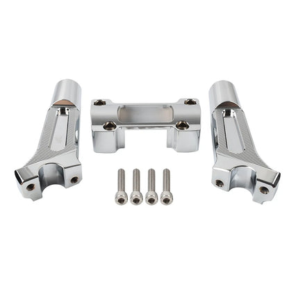6 Inch Pullback Handlebar Riser for Harley Dyna M8 Softail Street Bob (2018–2021)