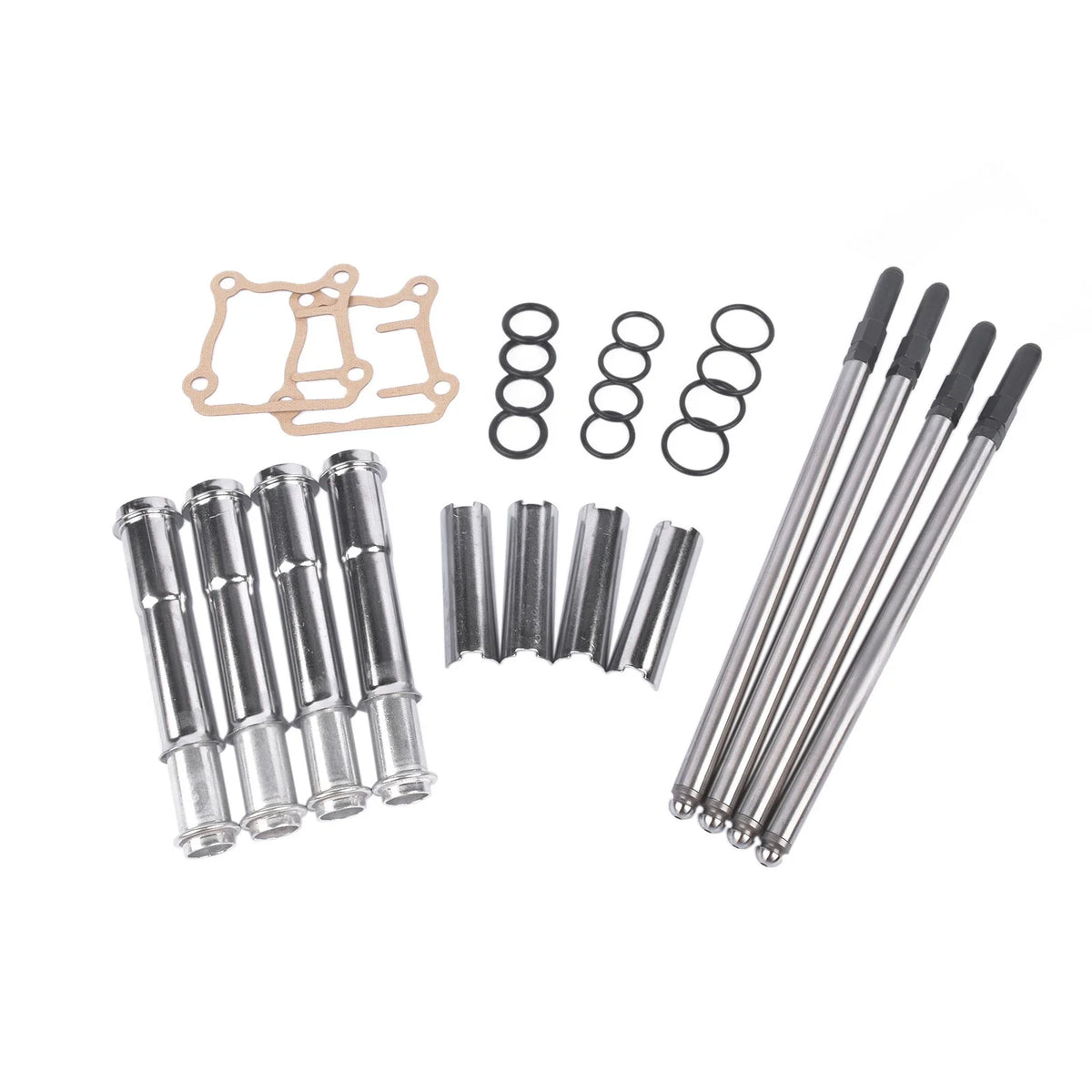 Adjustable Pushrod & Cover Kit for Harley Davidson Touring Softail Dyna (1999–2017)