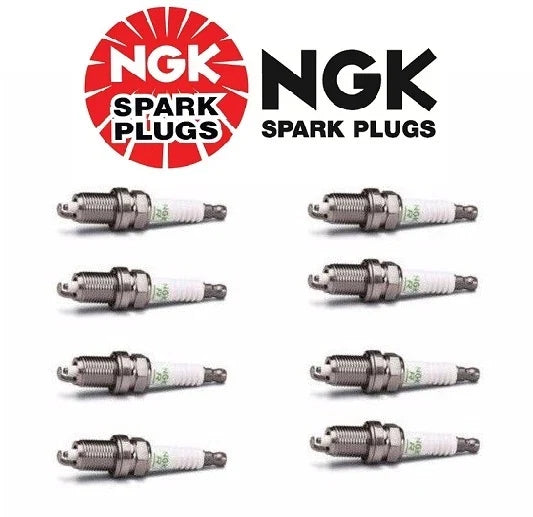 8X NGK 6962 BKR6E V Power Resistor Spark Plugs for