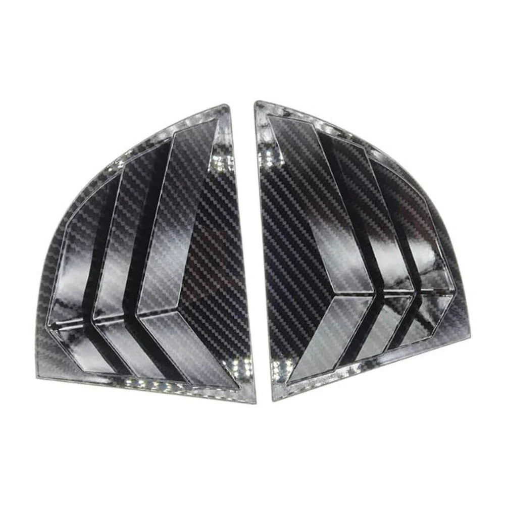 Plastic Vent Window Scoop Louver Cover Trim for Honda Civic Sedan (2006-2011)