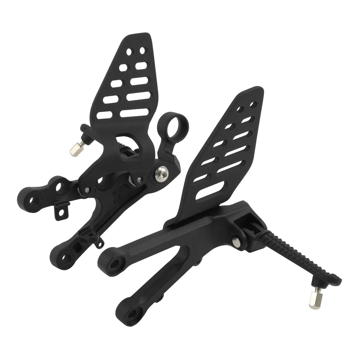 Front Rider Driver Foot Pegs Footrest Bracket for Yamaha YZF-R6 (2006–2016)