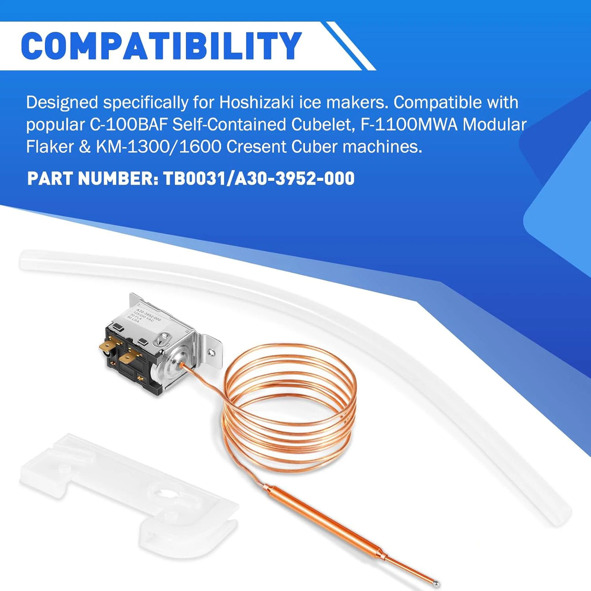 Ice Machine Bin Thermostat Kit for Hoshizaki Ice Maker (TB0031)