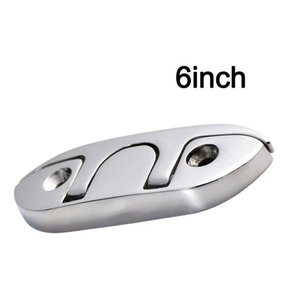 Folding Cleat for Marine Boat Dock 4.5 in & 6 in 316 Stainless Steel