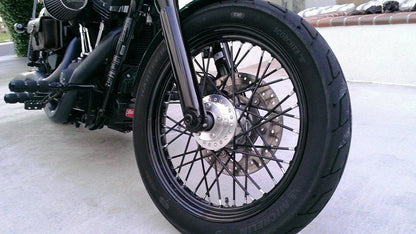 72x Wheel Rim Spoke Shroud Covers for Motor Pack (Front Rear) Black
