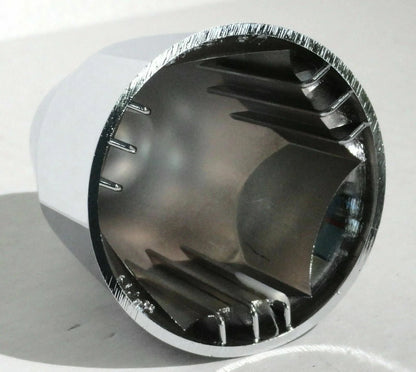 Set of 5 Bullet Style Lug Nut Covers for 1 1/2" Nuts UP#10045