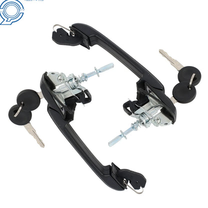 Set of 2 Outside Door Handles for VW Jetta Golf (1993–1999) W/ Keys