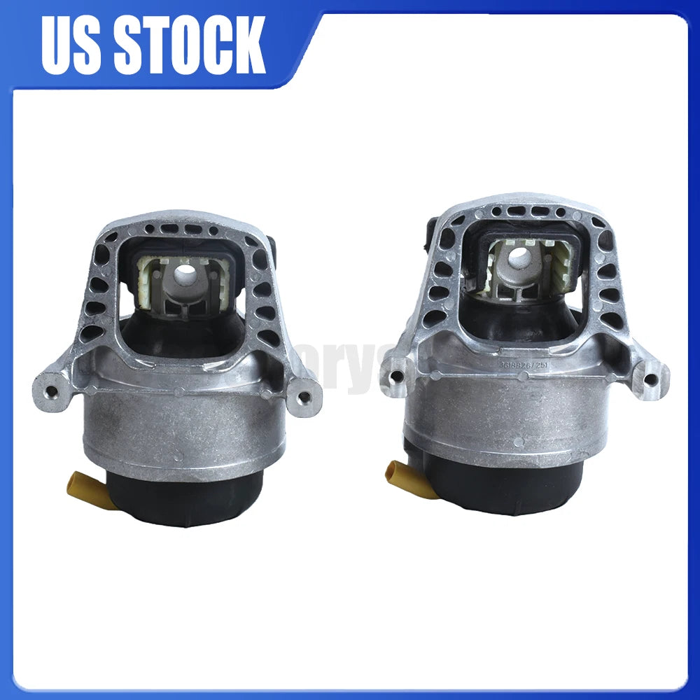 Set of 2 Hydraulic Engine Mounts for Audi A4 A5 Q5 2016–2024 (8W0199371CP, 8W0199372AB)