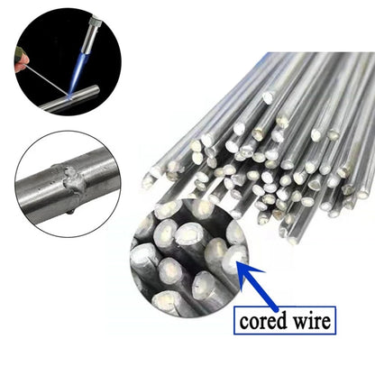 Set of 5 Aluminum Welding Rods with Flux Cored Wire