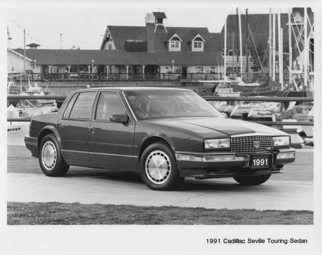 Press Photo for Cadillac Seville Touring Sedan (1991)