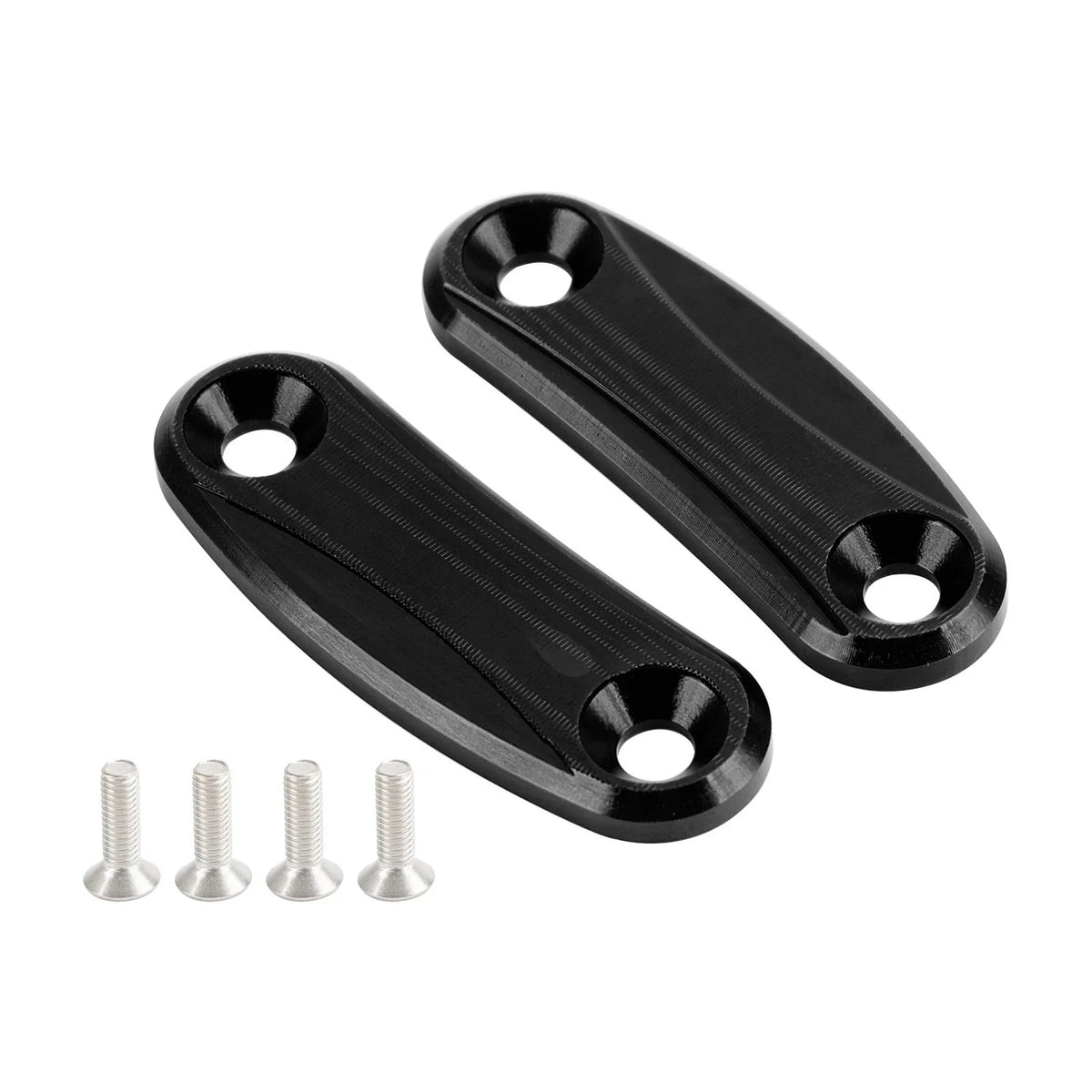 Mirror Delete Blanking Block Off Plates for Kawasaki ZX-10R (2011–2015)