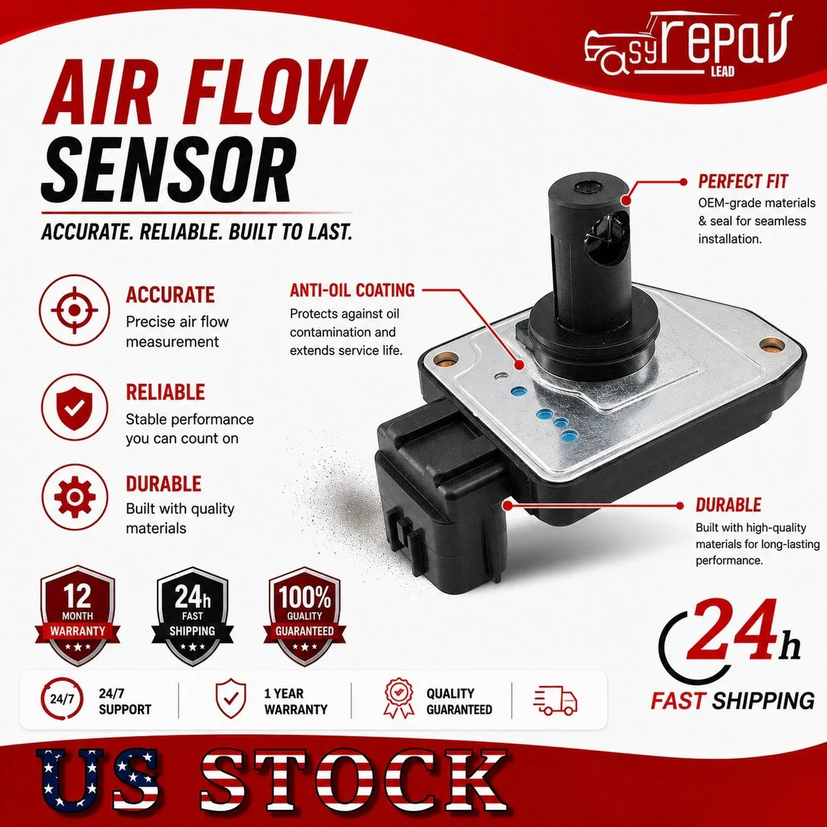 Mass Air Flow Sensors for Nissan Frontier (1998)