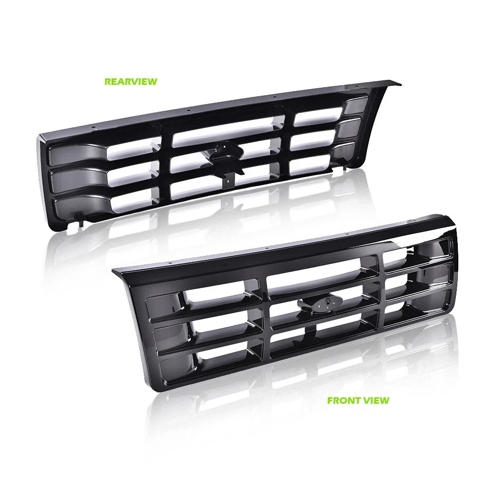 Grille Headlight Bezel Kit for Ford F150 F250 F350 Bronco (1992–1996)