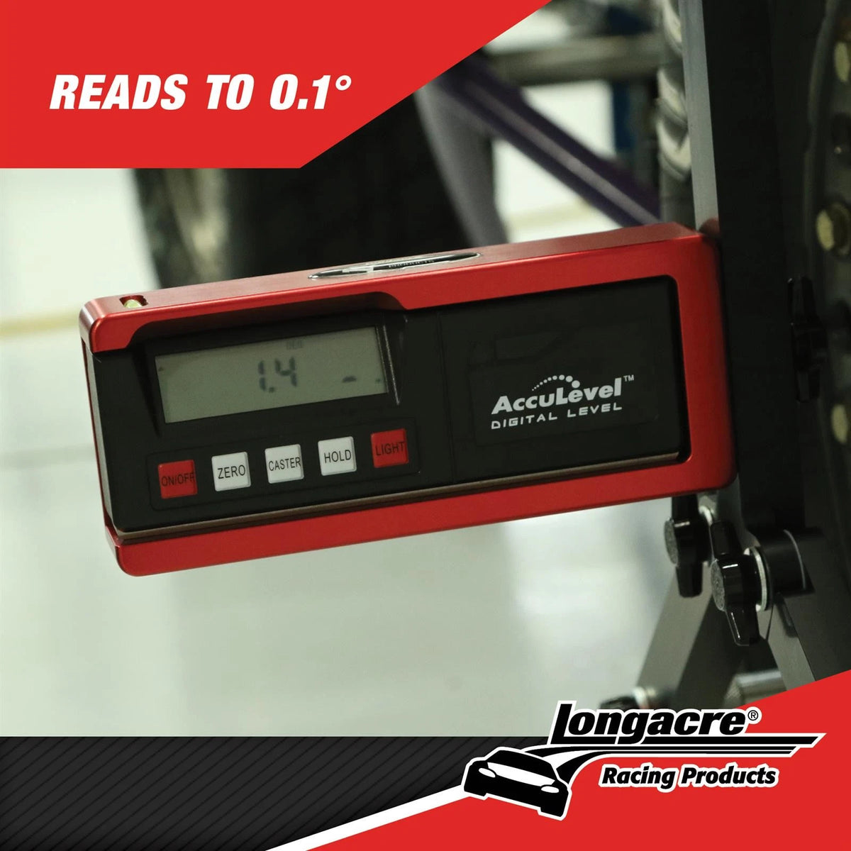 Digital Caster Camber Gauge for Longacre 52-78298