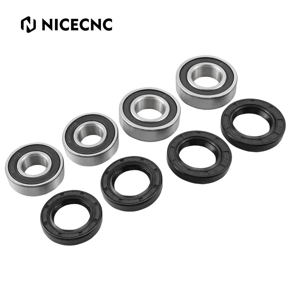 4-Pack Front Wheel Bearing & Seal Kit for Yamaha Raptor 700 YFM700R (2006–2025)