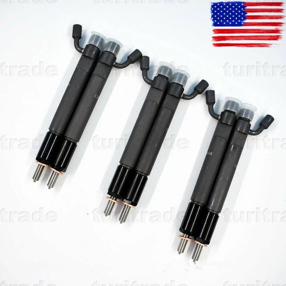 6PCS Fuel Injector for Cummins C8.3L (1998–2007) C3283160 3283160