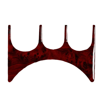 Water Cup Holder Coin Panel Cover Trim for BMW 3 Series E36 (1994–1996) Red Wood Grain