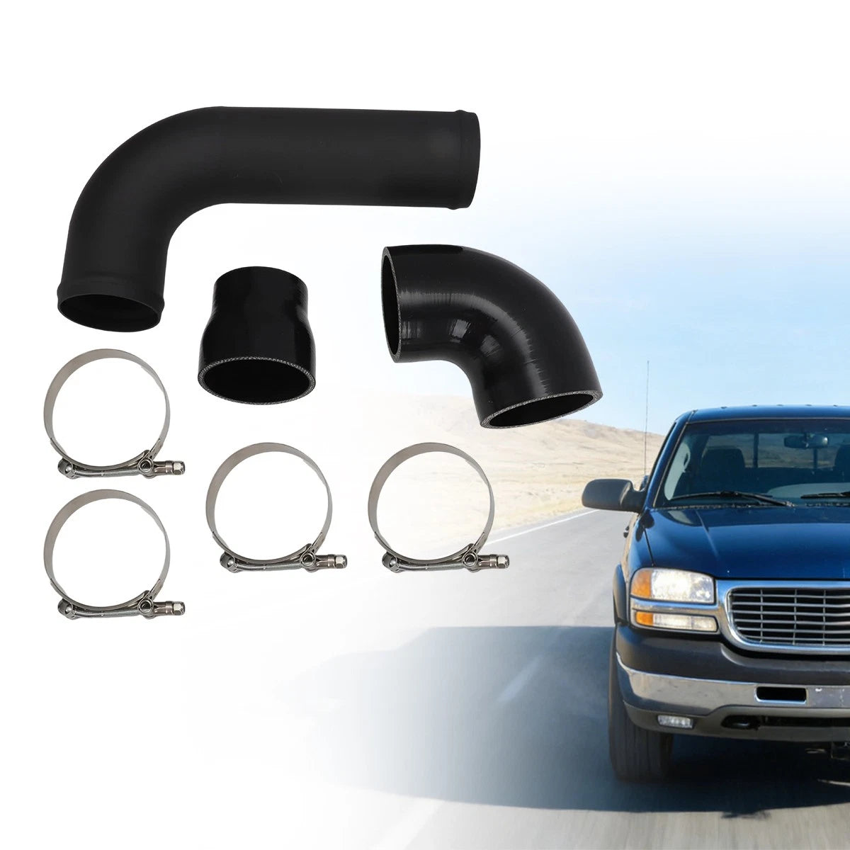 Turbo Intake Connector Tube Kit for Chevy GMC C/K2500, 3500 (6.5L Diesel)