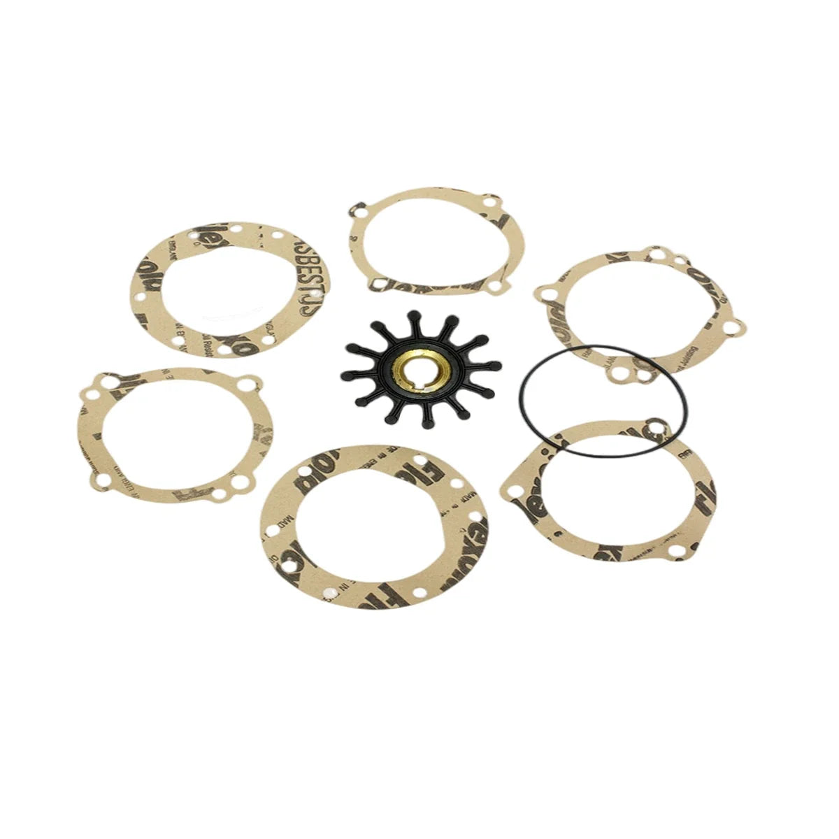 Flexible Impeller Kit for Jabsco 18948-0001 09-702B 18-3047 Sherwood 10615K