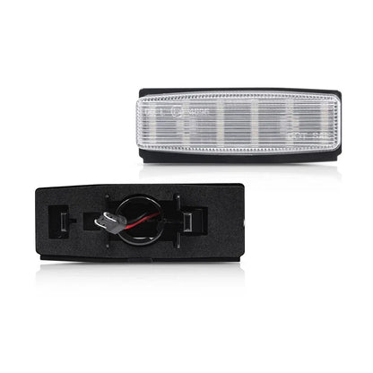 2Pcs 18-SMD LED License Plate Lights for Mazda Miata MX-5 (2006–2015)