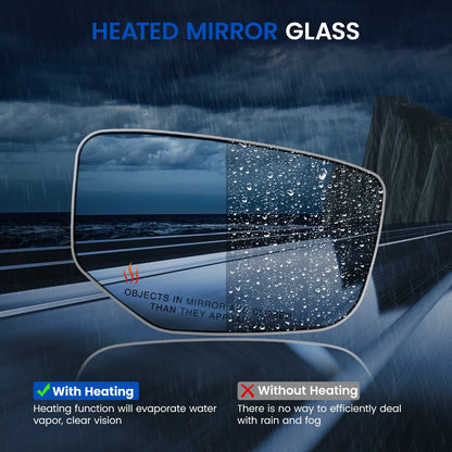 Heated Mirror Glass for Honda Accord EX-L Coupe (2008–2012) HO1325111