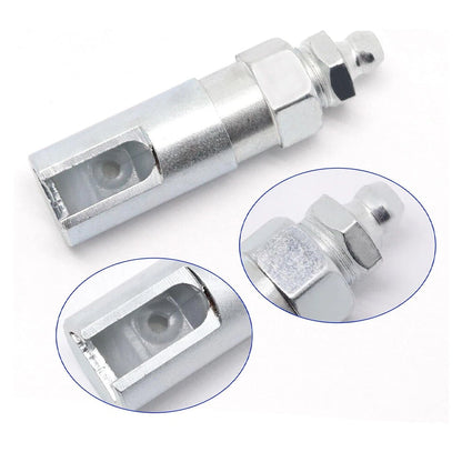1/2PC Right-Angle 90-Degree Grease Coupler with 1/8 Inch NPT Threads