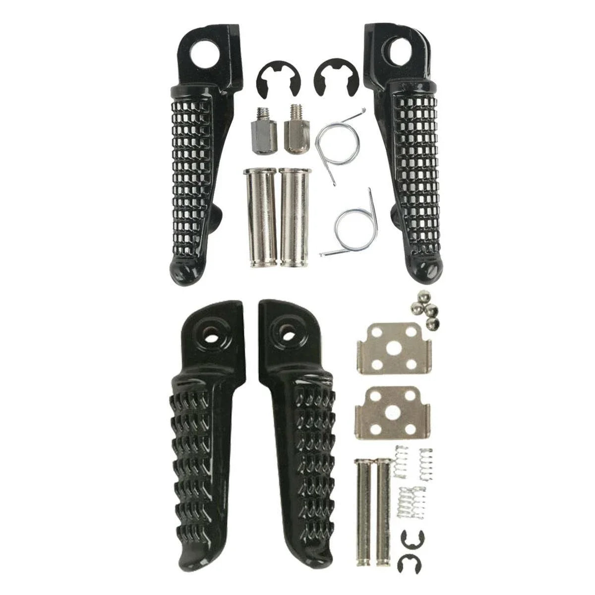 Footpegs Footrest Set for Kawasaki Ninja ZX10R (2004–2013) ZX6R (1998–2013)