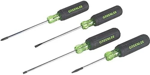 4-Piece Miniprecision Screwdriver Set for Automotive Use