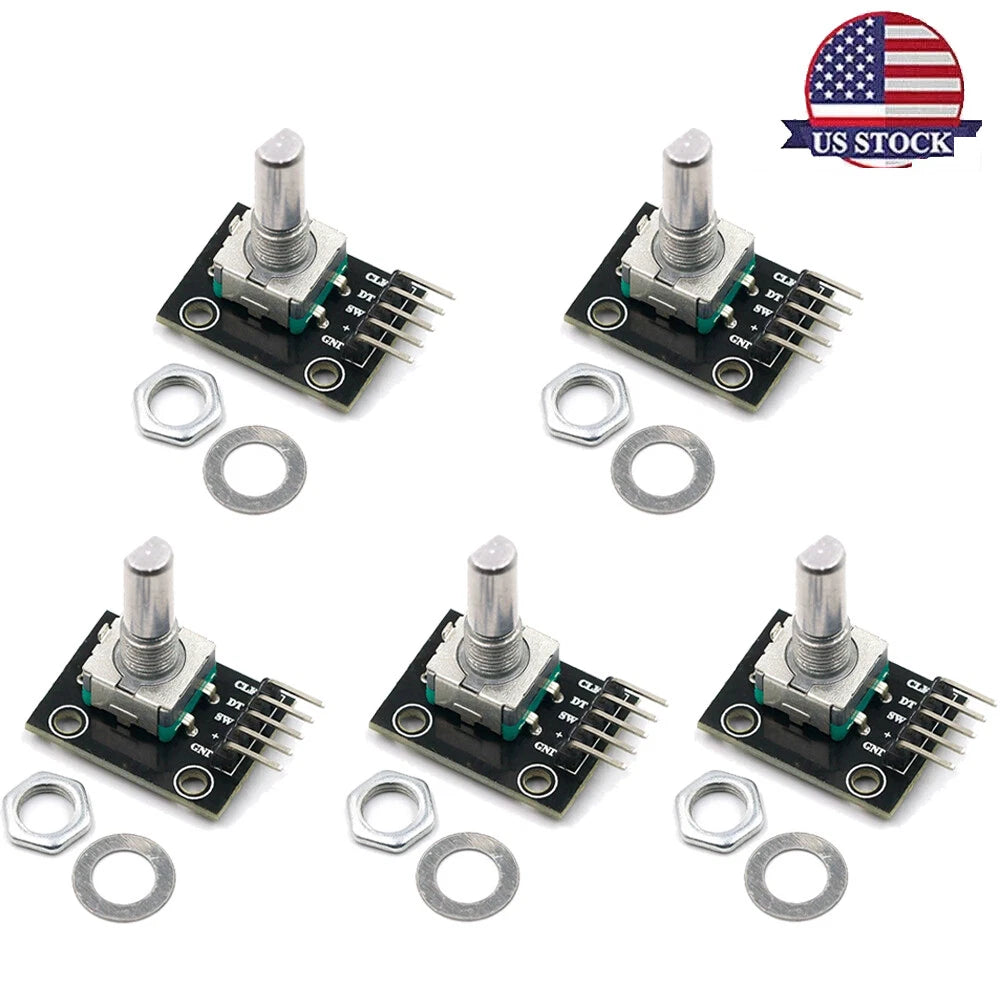 5Pcs Rotary Encoder Module Brick Sensor for KY-040