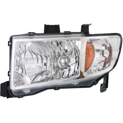 Headlight Assembly Driver Side for Honda Ridgeline (2009–2014) CLX-M1-316-1150L-UF1-CL360A1, HO2518128