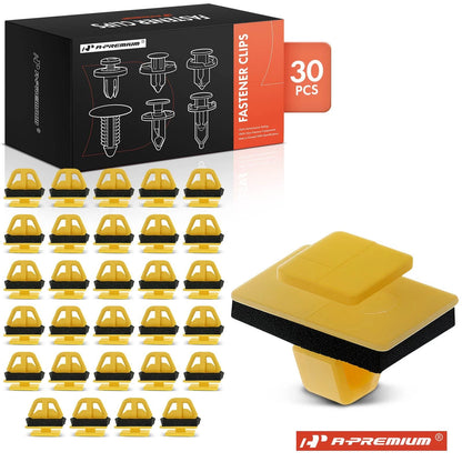 30Pcs Rocker Moulding Fastener Clips w/ Sealer for Hyundai (8775835000, 87758-35000)